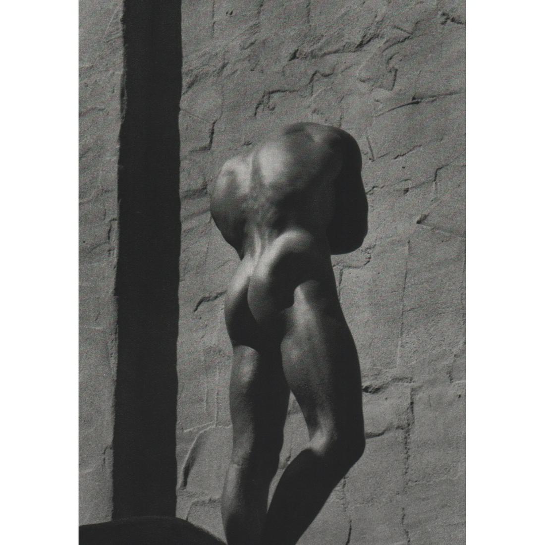 HERB RITTS - Male Nude: Artist: HERB RITTS Print Title: Male Nude Medium: Sheet-fed Gravure Printing Date: 1980's Printed in Japan Image Size approx: 5.75 X 4.25 inches Herb Ritts (1952-2002) was an American fashion photogra