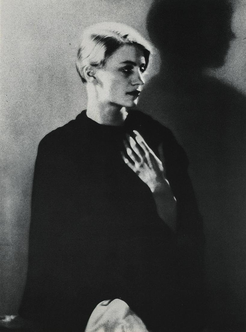 MAN RAY - Lee Miller: Artist: Man Ray Title: Lee Miller Medium: Photo Litho, 1989, Italy Dimensions: 5.55x7.4" Heat Wax Mounted on 8.5x11" Conservation Board Man Ray, original name Emmanuel Radnitzky, was born on August 27