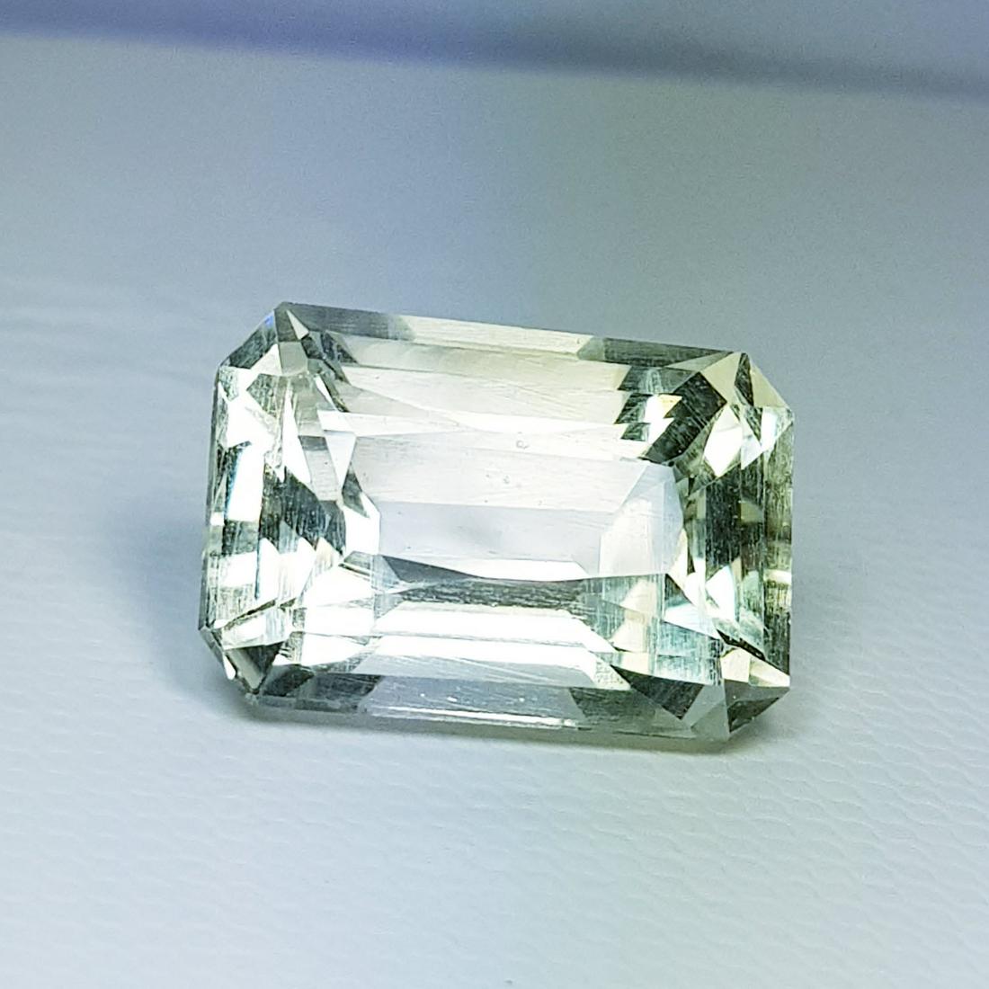 Natural Scapolite Emerald Cut - 11.54 ct (1 of 7)