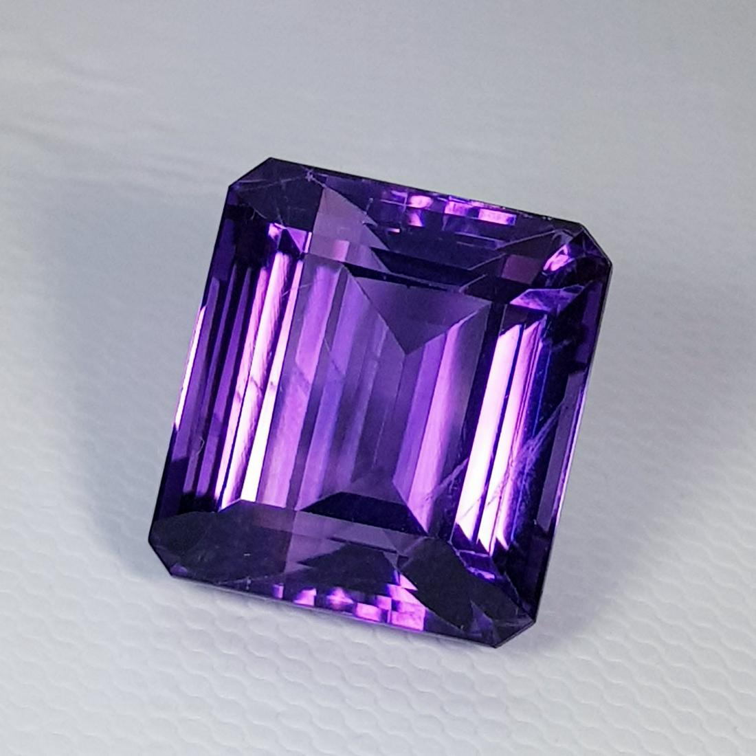 Natural Amethyst Emerald Cut 15.14 ct (1 of 6)