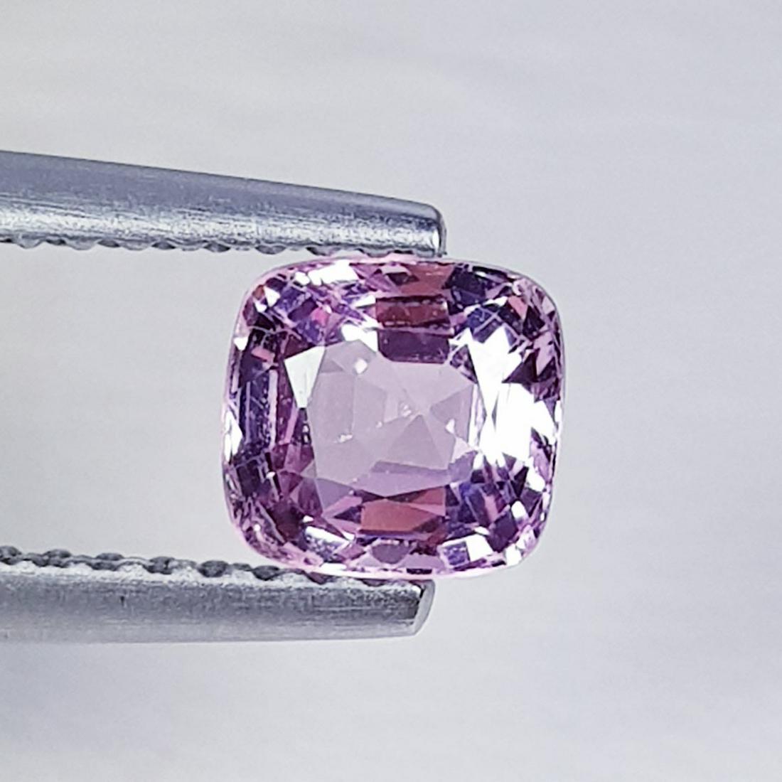Natural Spinel Cushion Cut - 0.84 ct: No Reserve! Title: Natural Spinel Cushion Cut - 0.84 ct Color/Clarity: VS Gemstones Carat Weights: 0.84 Size: 5.50 x 5.20 x 3.30 Cushion - Burma Shipping: Worldwide: Flat-rate of $10.00 to anywhere in