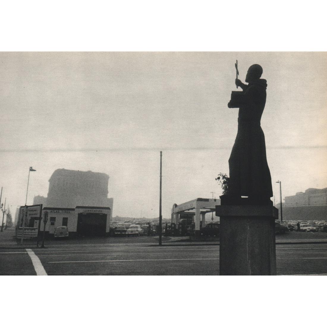 ROBERT FRANK - Los Angeles: Artist: ROBERT FRANK Print Title: Los Angeles Medium: Sheet-fed Gravure Printing Date: 1950's Printed in France Image Size approx: 5 x 7.5 inches Robert Frank (b. 1924) is an American photographer and