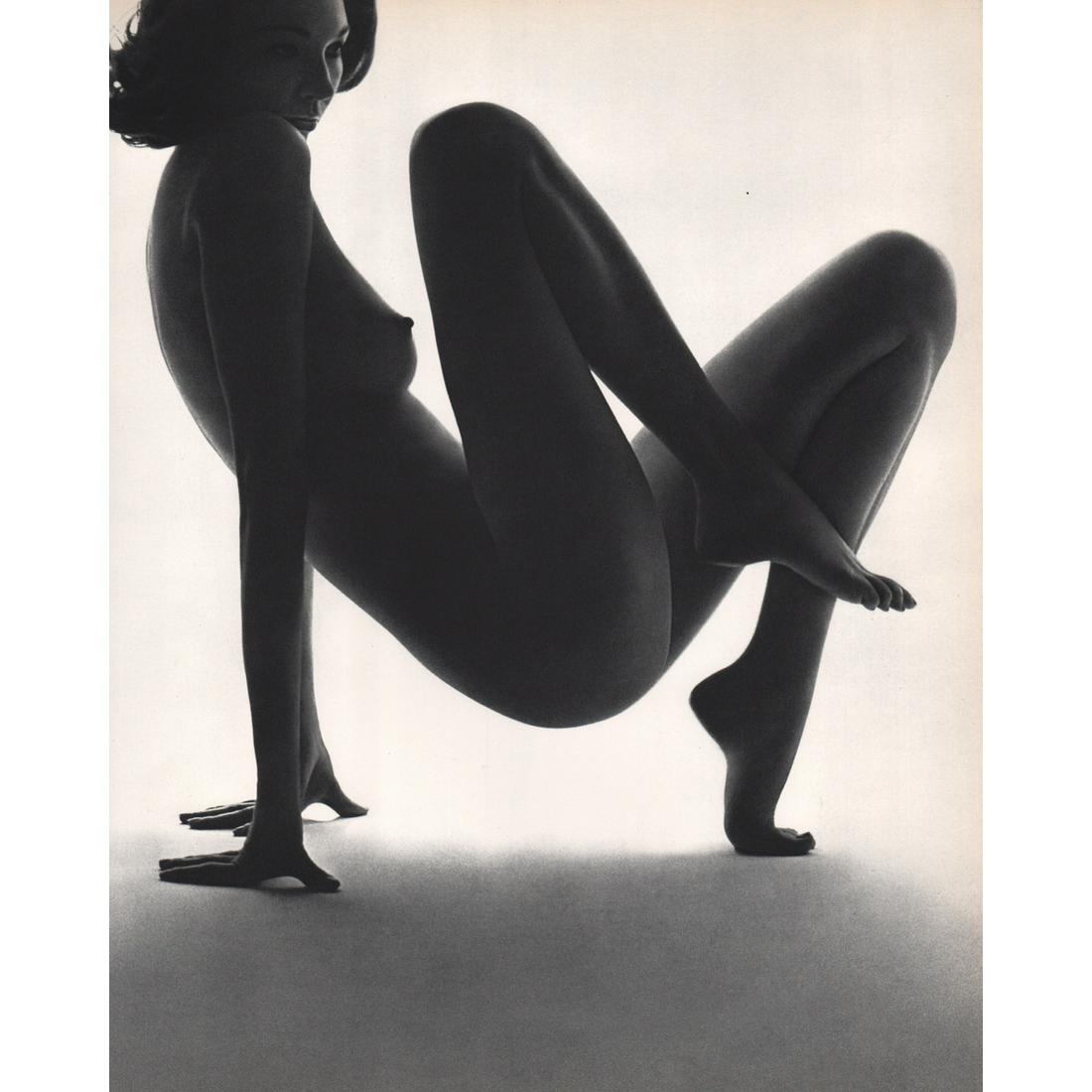 JOHN RAWLINGS - Nude - Betty Biehn: Artist: JOHN RAWLINGS Print Title: Nude - Betty Biehn Medium: Sheet-fed Gravure Printing Date: 1960's Printed in Switzerland Image Size approx: 11.5 x 9 inches John Rawlings (1912-1970) was a Conde Na
