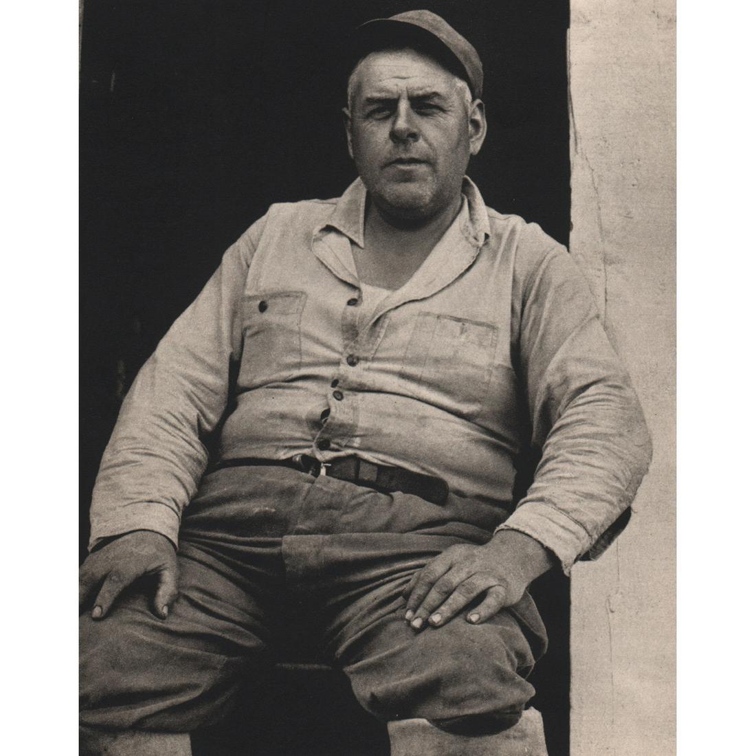 PAUL STRAND - Merrill Spurling, New England 1946: Artist: PAUL STRAND Print Title: Merrill Spurling, New England 1946 Medium: Sheet-Fed Gravure Printing Date: 1960's Printed in Prague Image Size: 6.25 X 5 inches Paul Strand (1890–1976) was an Ameri