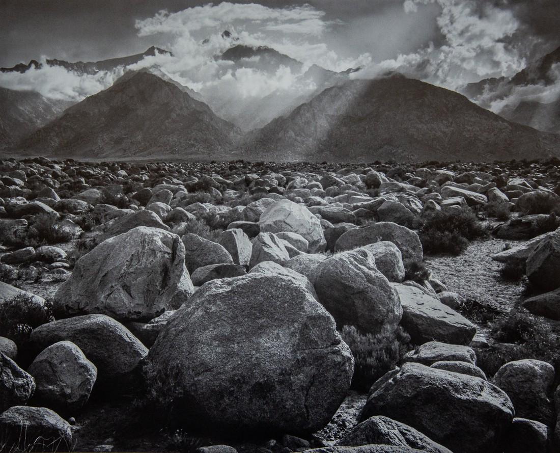 ANSEL ADAMS - Mt. Williamson, Sierra Nevada, 1944 (1 of 1)