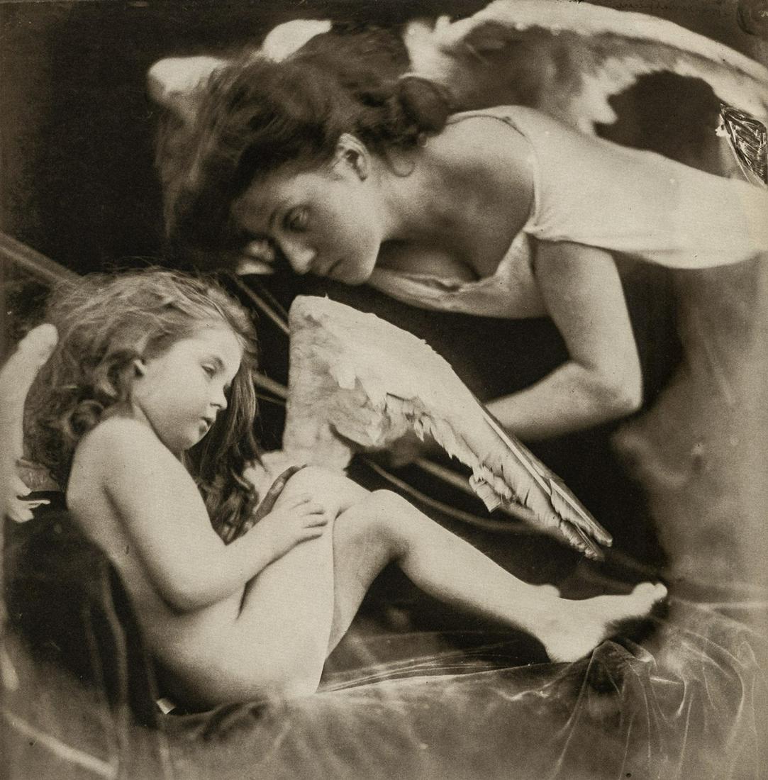 JULIA MARGARET CAMERON - Venus Chiding Cupid (1 of 1)