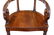 RARE SET OF 6 MID 19TH CENTURY DANISH WALNUT CAPTAINS - 5