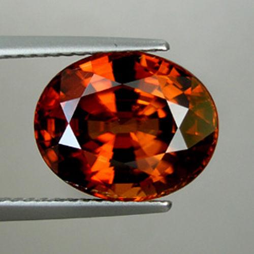 2.08 ct GFCO certified golden orange zircon: Title: 2.08 ct GFCO certified golden orange zircon Color/Clarity: VVS Gemstone Type: natural/untreated Carat Weights: 2.08 Size/Dimensions: 8.59x6.69x3.78 Additional Information: Brazil Reserve: $65.0
