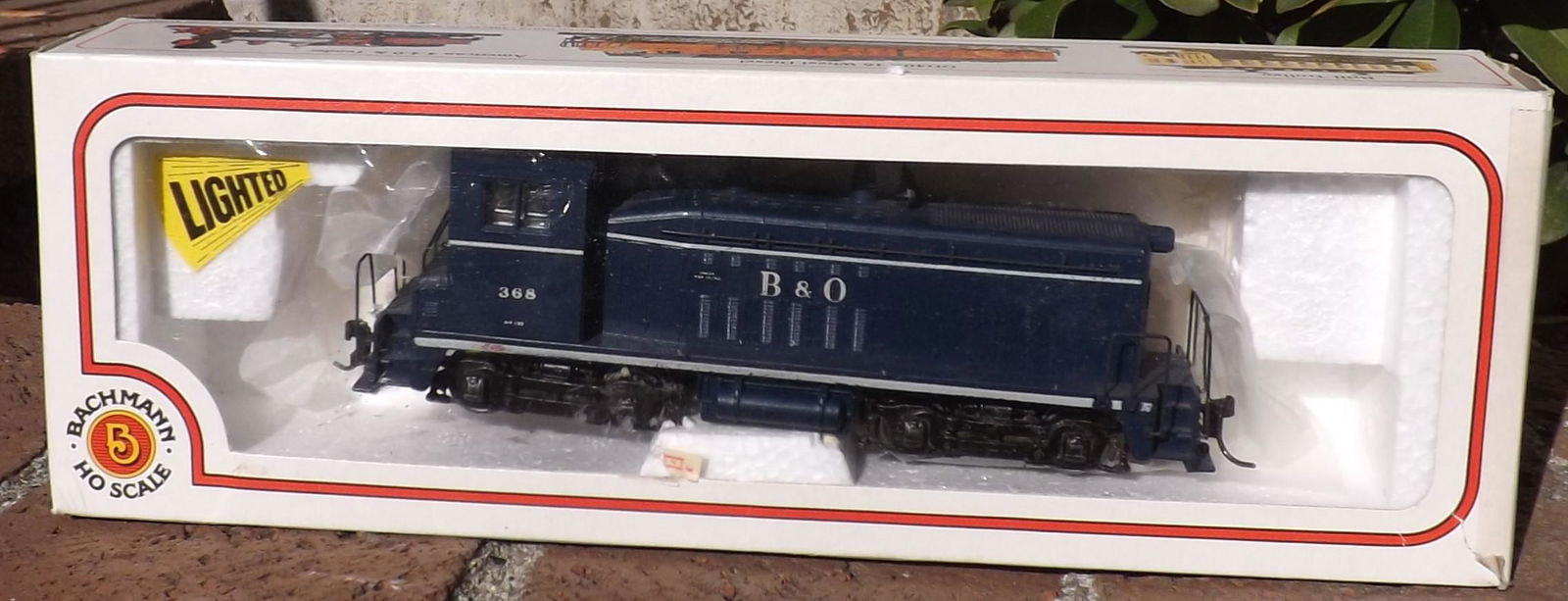 Bachman Baltimore and Ohio HO scale locomotive boxed, (1 of 1)