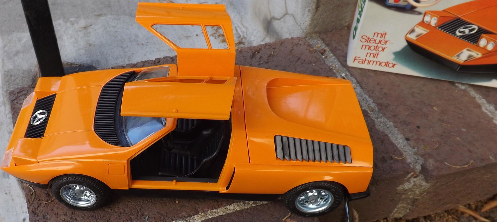 Schuco Mercedes C111 (made in Germany),remote: Schuco Mercedes C111 (made in Germany),remote control,rack and pinion steering, forward/reverse drive,c9.5 in c10 box, . Reserve: $159.20 Shipping: Domestic: Flat-rate of $35.00 to anywhere within the