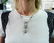 SET1079 18 Karat Gold Pearl and Diamond Necklace Ring - 4
