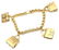 Rare! Authentic Hermes 18k Yellow Gold 4 Hanging Bag - 2