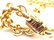 Rare! Authentic Hermes 18k Yellow Gold 4 Hanging Bag - 6