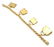 Rare! Authentic Hermes 18k Yellow Gold 4 Hanging Bag - 8