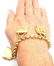 Rare! Authentic Hermes 18k Yellow Gold 4 Hanging Bag - 9