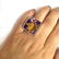 Chanel Amethyst Citrine Tourmaline Gold "Matelasse" - 3