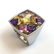 Chanel Amethyst Citrine Tourmaline Gold "Matelasse" - 5