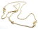Authentic! CARTIER Panther Panthere 18k Yellow Gold 34"