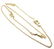 Authentic! CARTIER Panther Panthere 18k Yellow Gold 34" - 9