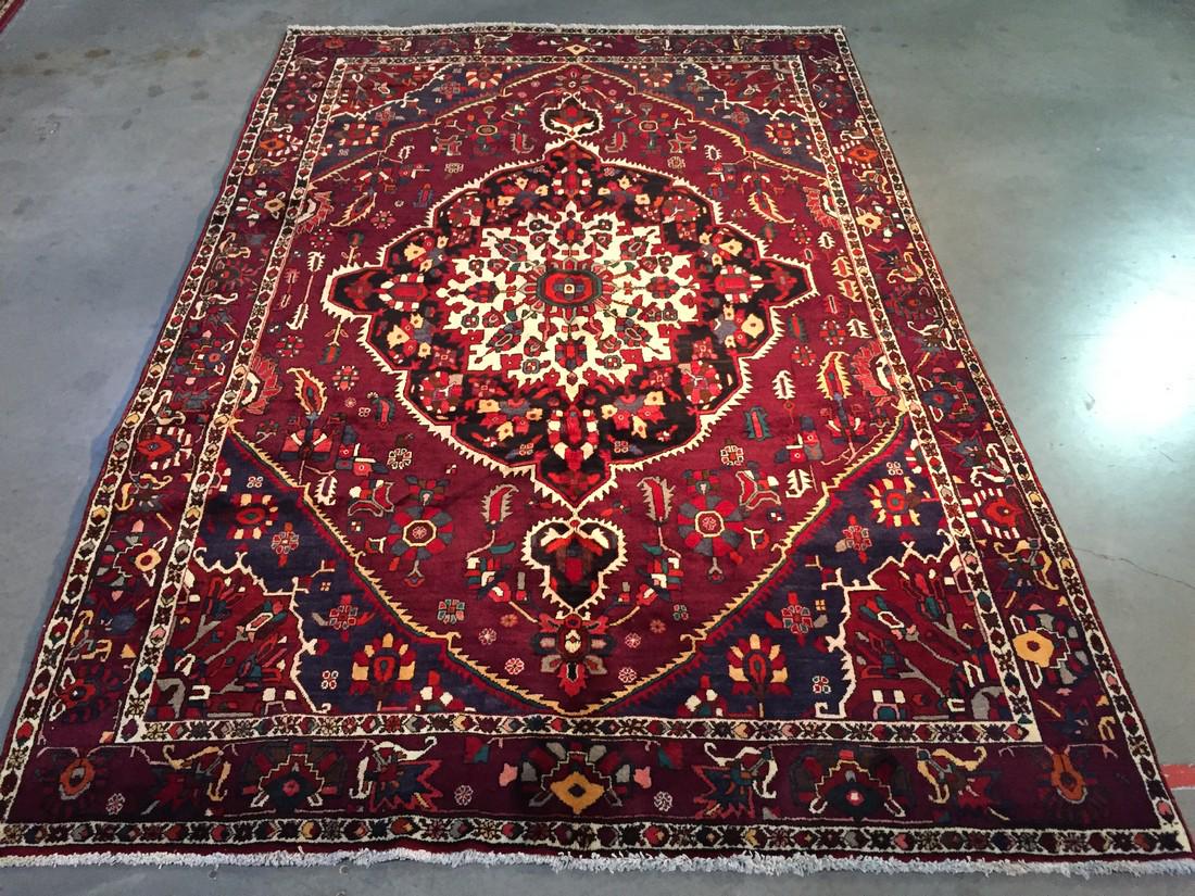 CLASSIC PERSIAN BAKHTIARI RUG 7'.1"X10'.2" (1 of 8)