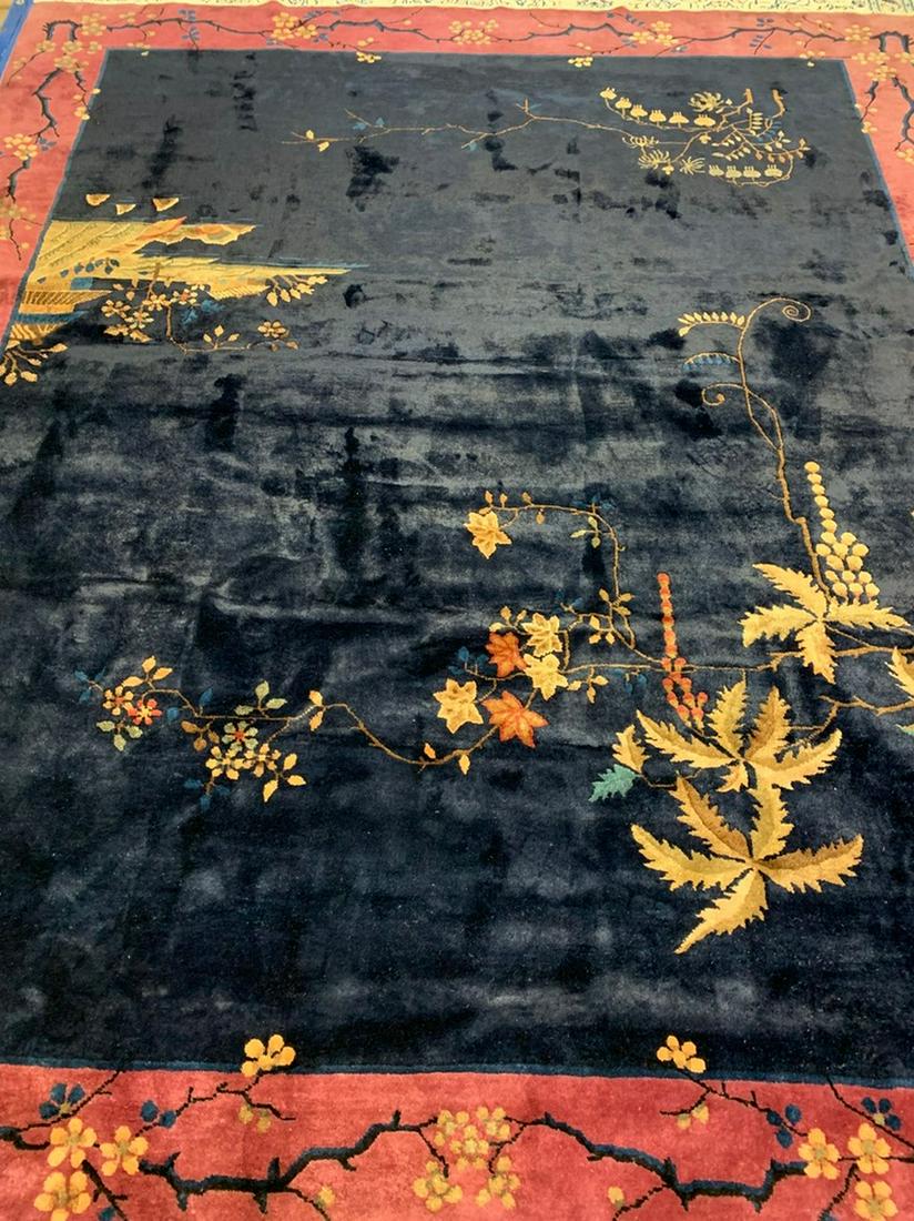 Semi Antique Hand Woven Rug Chinise 9.8x8.1 (1 of 17)