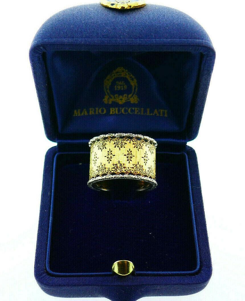 Vintage Mario Buccellati 18k Yellow and White Gold (1 of 5)