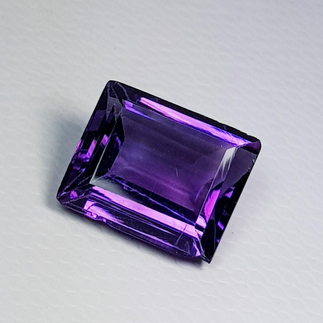 Natural Amethyst Emerald Cut 3.60 ct (1 of 6)