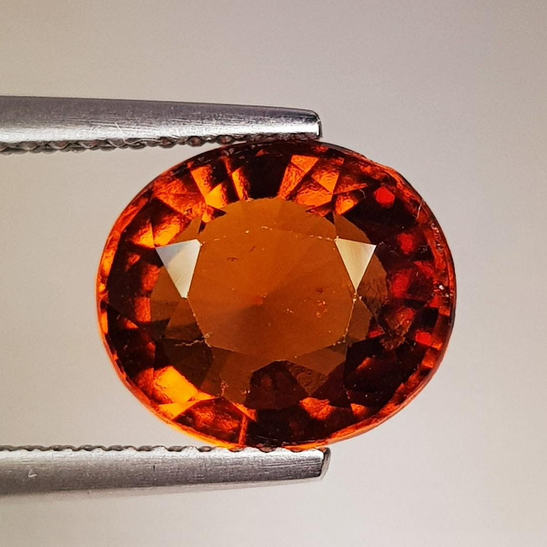Natural Hessonite Garnet Oval Cut 3.95 ct (1 of 6)