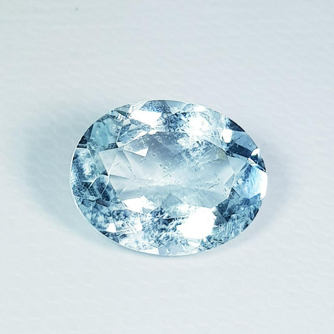 Natural Aquamarine Oval Cut 3.43 ct (1 of 4)