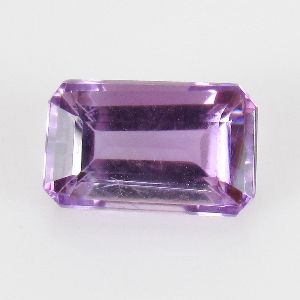 2.73 Ctw Natural Purple Amethyst Emerald Cut (1 of 2)