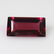 1.77 Ctw Natural Pink Rhodolite Garnet Rectangle Cut