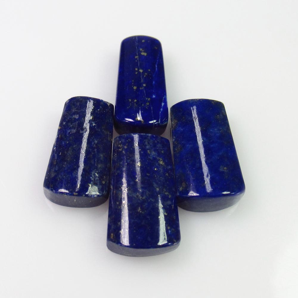 22.81 Ct Genuine 4 Deep Blue Lapis Lazuli Fancy Cab (1 of 2)