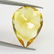 6.57 Ct Genuine Madeira Brandy Yellow Citrine Pear Cut - 2