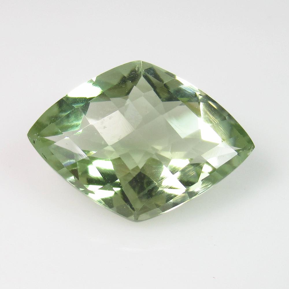 7.85 Ct Genuine Green Amethyst Fancy Checkerboard Cut (1 of 2)