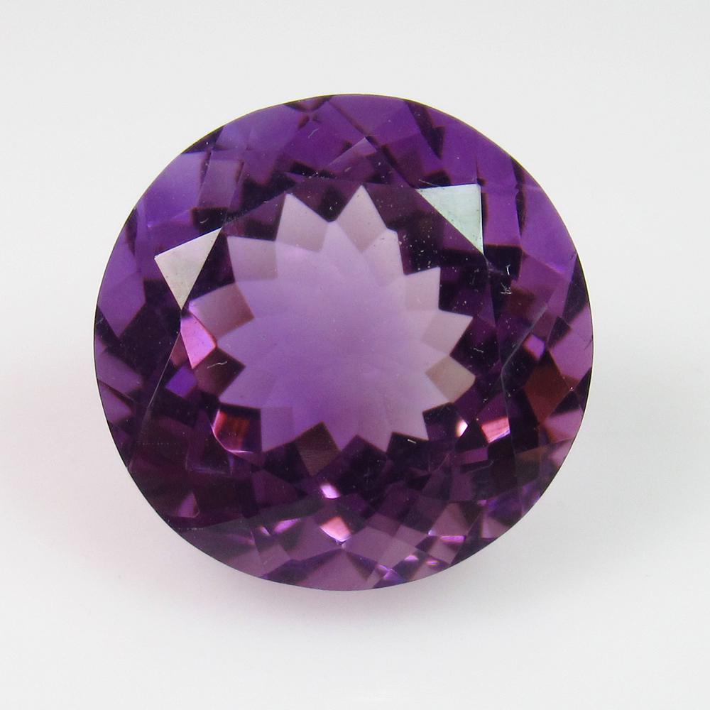 8.81 Ct Genuine Purple Amethyst Round Cut: No Reserve! Title: 8.81 Ct Genuine Purple Amethyst Round Cut Stone Clarity: VVS Loose Gemstone: Natural Amethyst Carat Weights: 8.81 Size/Dimensions: 13.20 x 9.10 mm Top Class Full Luster / Excellent 