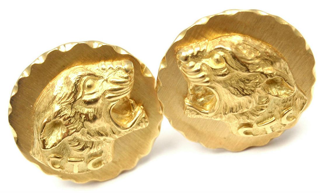 Vintage Van Cleef & Arpels VCA 18k Yellow Gold Panther (1 of 9)