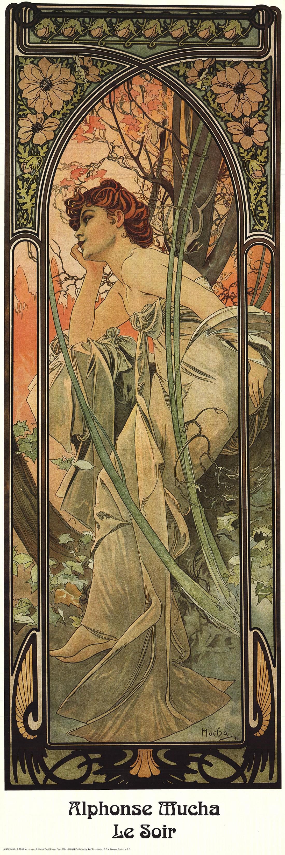Alphonse Mucha: Le Soir (1 of 1)