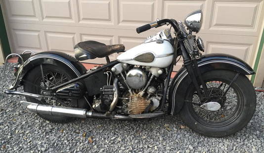 1941 FL Harley Davidson 74 CI Knucklehead: In late 1941, America would be plunged into war after the attack on Pearl Harbor, and Harley-Davidson with it. It was also the first year that HD released the FL. The 1941 model had the OHV