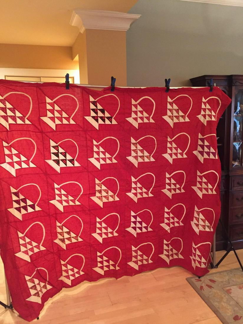 Basket Quilt Top (1 of 3)