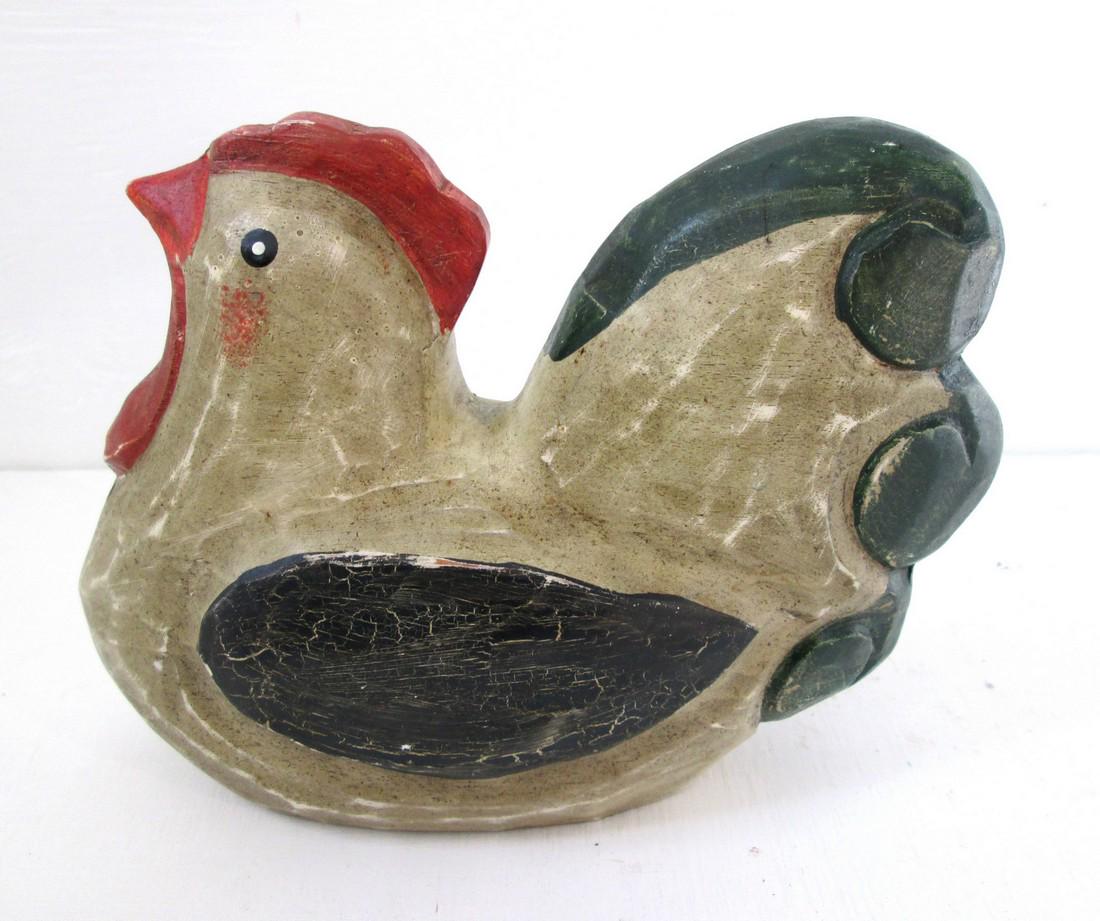 Early Carved Rooster (1 of 10)