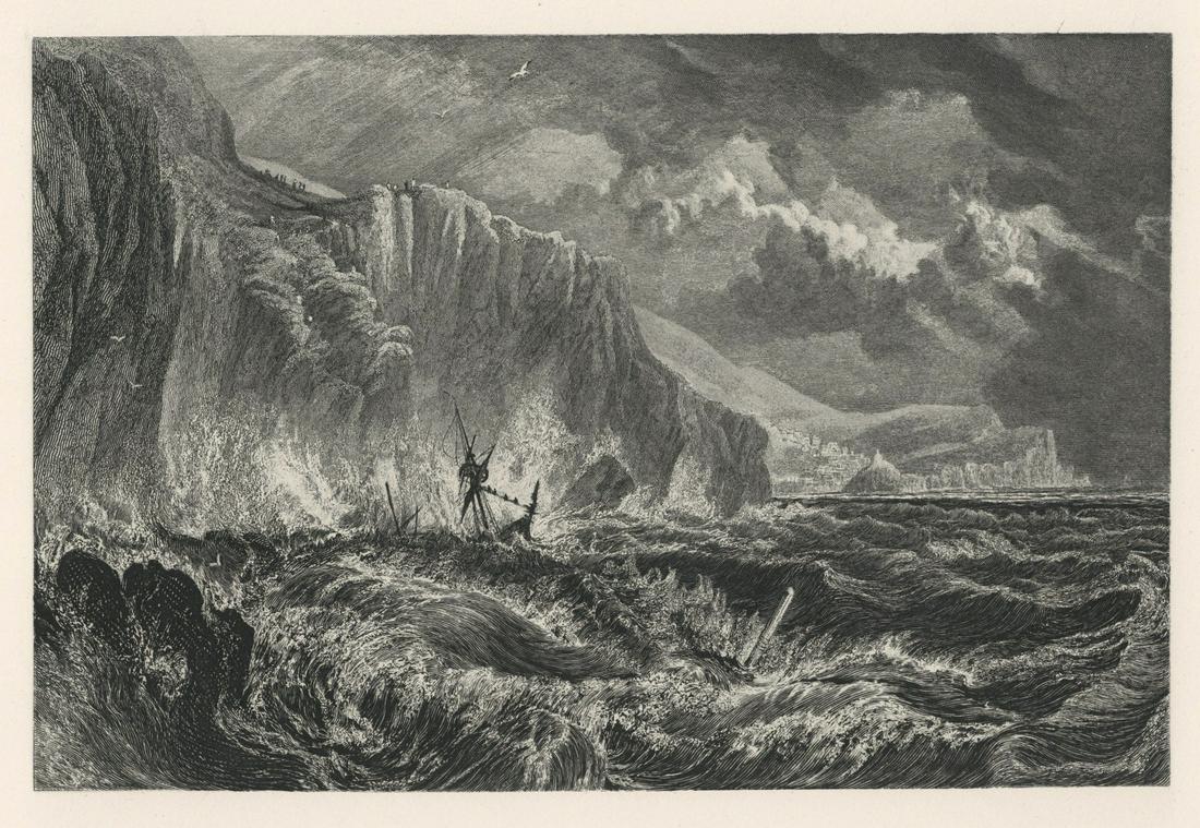 J. M. W. Turner "Ilfracombe" engraving (1 of 1)
