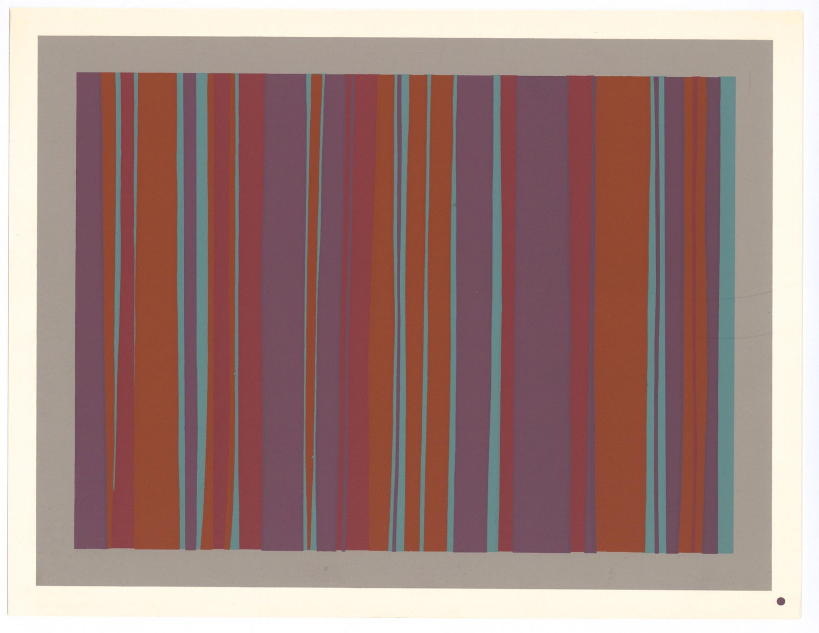 Josef Albers silkscreen | Interaction of Color, 1963 (1 of 1)