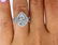 Colorless GIA 4.01ct Vintage PEAR Shaped Diamond - 9