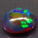 3,43 ct Natural Rainbow Black Opal - 2