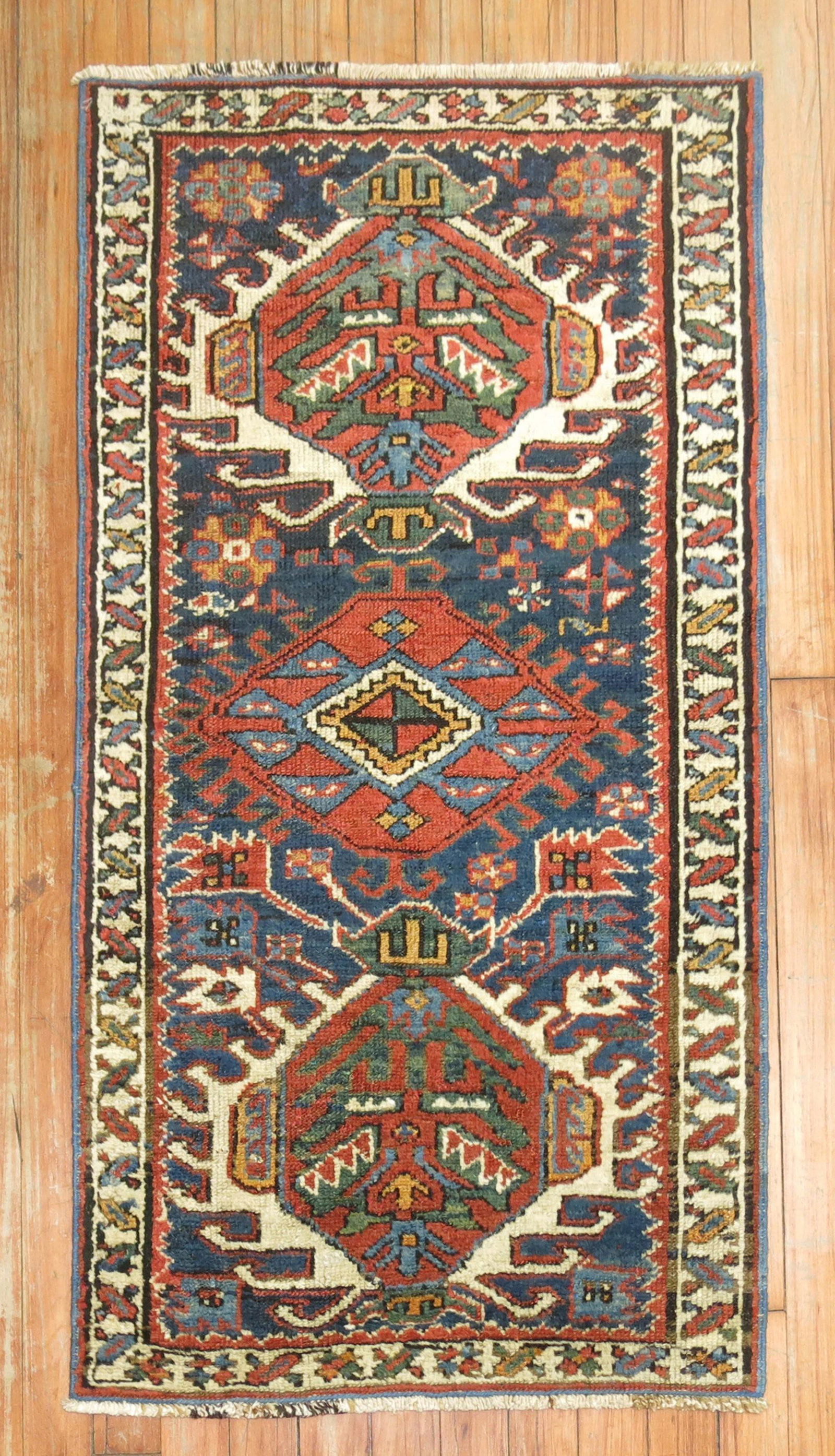 Heriz Throw Rug (1 of 4)