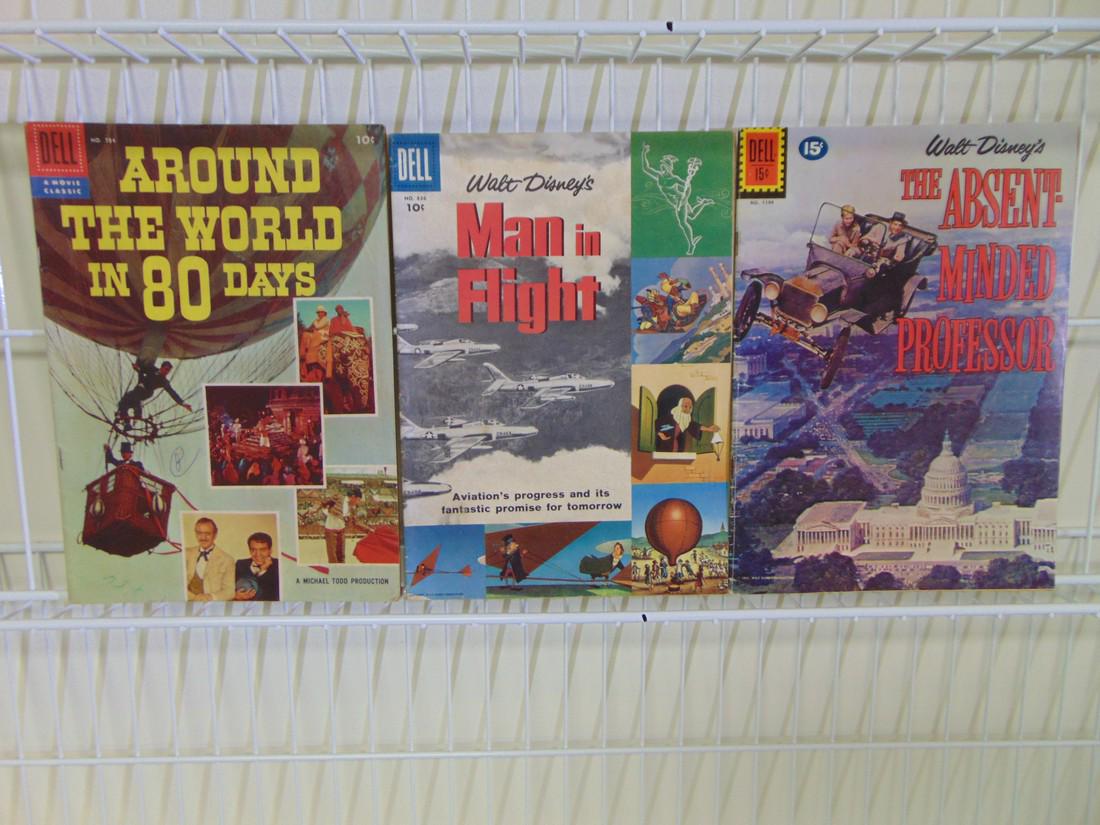 Lot of Three Vintage Dell Comics (1 of 1)