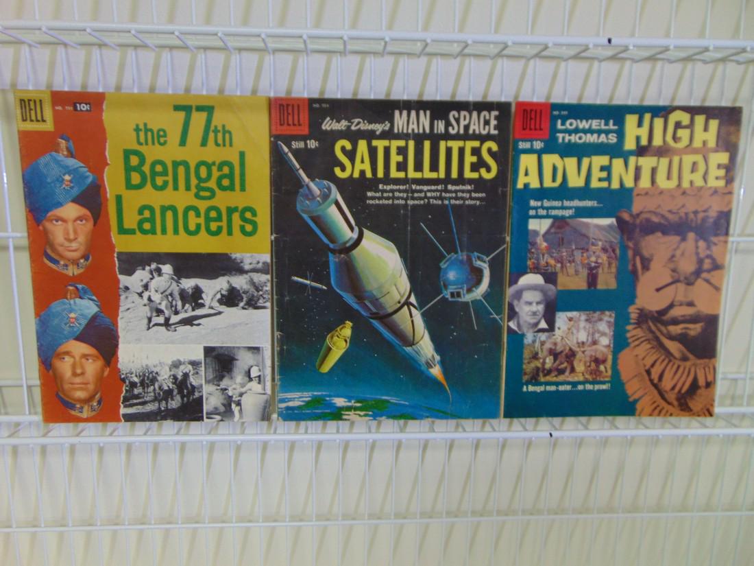 Lot of Three Vintage Dell Comics (1 of 1)