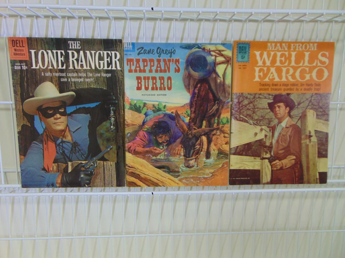 Lot of Three Vintage Dell Westerns (1 of 1)