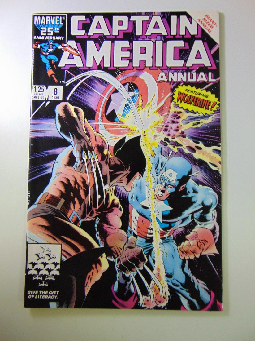 Captain America Annual #8 W/Wolverine (1 of 1)