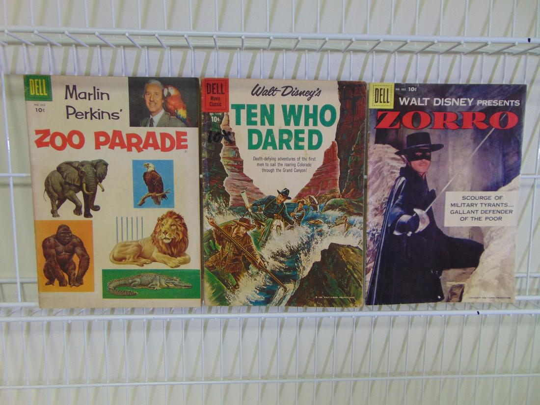 Lot of Three Vintage Dell Comics (1 of 1)